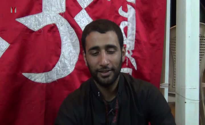 مداحی انگلیسی و پیام به محمود کریمی