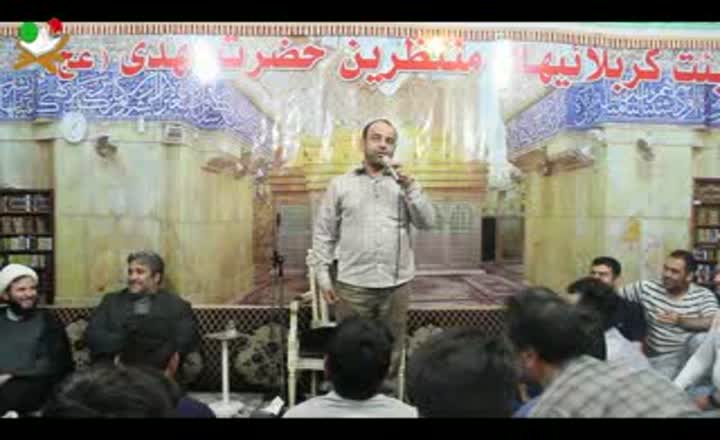 مولودی خوانی و مدح خوانی لری در وصف امام زمان عج